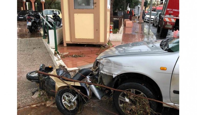 Κρήτη: Προβλήματα λόγω κακοκαιρίας στον Δήμο Πλατανιά