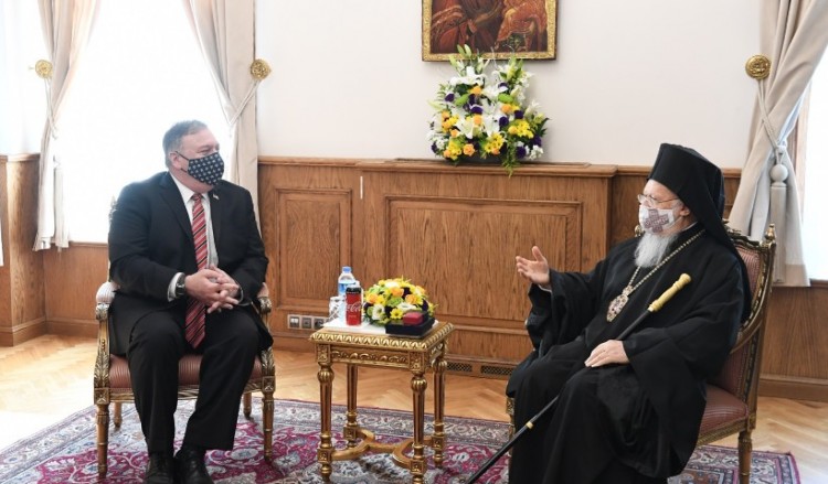 Στην Τουρκία ο Πομπέο – Είδε Βαρθολομαίο, αλλά όχι Ερντογάν
