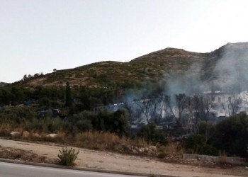 Μικρής έκτασης πυρκαγιά στο ΚΥΤ Σάμου