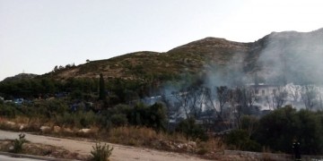 Μικρής έκτασης πυρκαγιά στο ΚΥΤ Σάμου