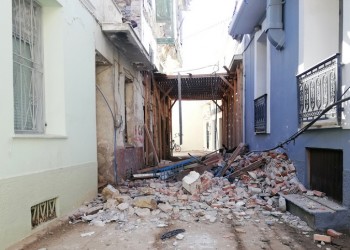 Δεκάδες κούτες με είδη πρώτης ανάγκης από την Εύξεινο Λέσχη Κοπανού για τη Σάμο