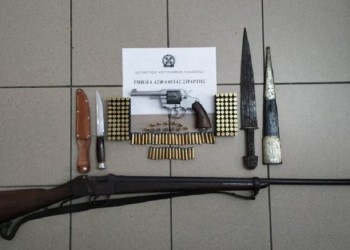 Αρχαίο ξίφος στην κατοχή 57χρονου στη Μάνη