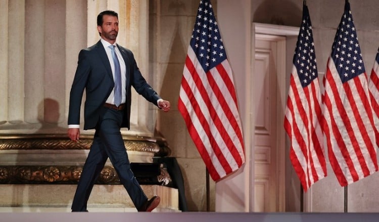 O Ντόναλντ Τραμπ Τζούνιορ θετικός στον κορονοϊό