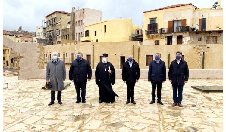 Χανιά: Χωρίς την παρουσία πολιτών τιμήθηκε η 107η επέτειος της Ένωσης της Κρήτης με την Ελλάδα