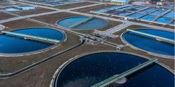 Η μονάδα επεξεργασίας λυμάτων στη Θεσσαλονίκη (φωτ. αρχείου: ΑΠΕ-ΜΠΕ)