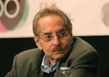 Ο Δημήτρης Εϊπίδης κατά τη διάρκεια συνέντευξης τύπου για το πρόγραμμα του 56ου Φεστιβάλ Κινηματογράφου Θεσσαλονίκης (φωτ.: ΑΠΕ-ΜΠΕ / Σωτήρης Μπαρμπαρούσης)