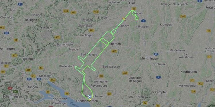 (Φωτ.: flightradar24)