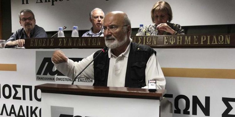 Ο πρώην πρόεδρος της ΠΟΕΣΥ Γιώργος Σαββίδης που έφυγε από τη ζωή (φωτ.: ΑΠΕ-ΜΠΕ / Ορέστης Παναγιώτου)