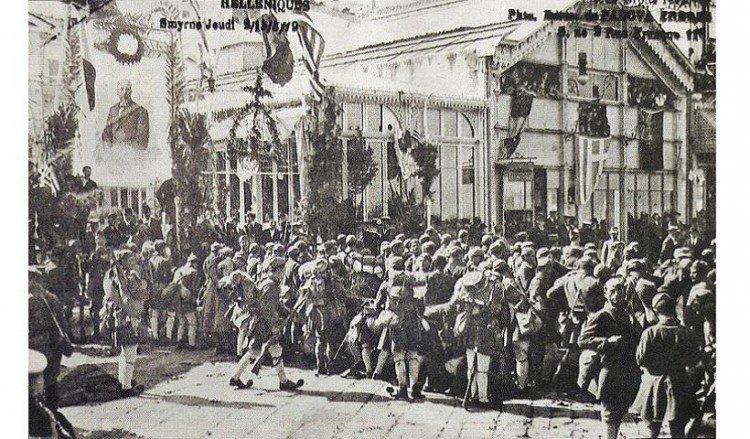 Έλληνες στρατιώτες στη Σμύρνη στις 15 Μαΐου 1919 (πηγή: en.wikipedia.org)