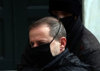 Ο Δημήτρης Λιγνάδης στην Ευελπίδων (φωτ. αρχείου: ΑΠΕ-ΜΠΕ/ Ορέστης Παναγιώτου)