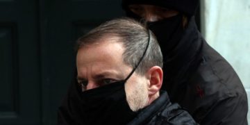 Ο Δημήτρης Λιγνάδης στην Ευελπίδων (φωτ. αρχείου: ΑΠΕ-ΜΠΕ/ Ορέστης Παναγιώτου)