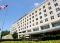 Το «Harry S. Truman Building», τα κεντρικά γραφεία του υπουργείου Εξωτερικών των ΗΠΑ (φωτ.: EPA / Mike Theiler)