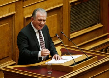 Ο βουλευτής του ΚΙΝΑΛ Γιώργος Μουλκιώτης (φωτ.: ΑΠΕ-ΜΠΕ / Αλέξανδρος Βλάχος)