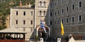 Η Μονή του Αγίου Παύλου στο Άγιον Όρος (φωτ. αρχείου: ΑΠΕ-ΜΠΕ / ΚΕΔΑΚ)