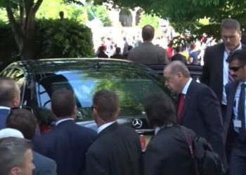 Από την επίσκεψη Ερντογάν στις ΗΠΑ το 2017 (φωτ.: VOA News / YouTube)