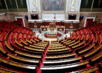 Άποψη της Γαλλικής Εθνοσυνέλευσης (φωτ.: EPA/Charles Platiau)