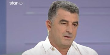 Πλάνο από τον τ/σ Star όπου εικονίζεται ο άτυχος αστυνομικός ρεπόρτερ