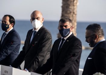 (Φωτ.: EPA/ Ιάκωβος Χατζησταύρου / POOL)