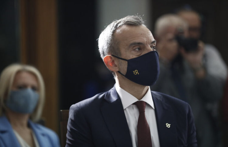 Ο Κωνσταντίνος Ζέρβας (φωτ.: ΑΠΕ-ΜΠΕ/ Δημήτρης Τοσίδης)