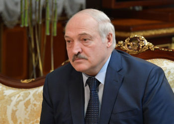 Ο Αλεξάντερ Λουκασένκο (φωτ.: EPA / Alexander Astafyev / Sputnik)