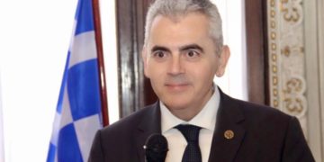 Ο Γενικός Γραμματέας της Διακοινοβουλευτικής Συνέλευσης Ορθοδοξίας (ΔΣΟ) και βουλευτής Λαρίσης Νέας Δημοκρατίας Μάξιμος Χαρακόπουλος (φωτ.: maximos.gr)