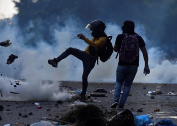(Φωτ.: EPA/ Ernesto Guzman Jr.)