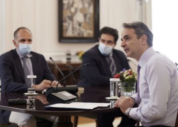 (Φωτ.: ΑΠΕ-ΜΠΕ / Γραφείο Τύπου πρωθυπουργού / Δημήτρης Παπαμήτσος)