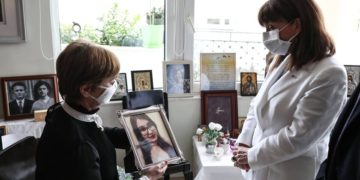 (Φωτ.: Twitter/ Κατερίνα Σακελλαροπούλου)