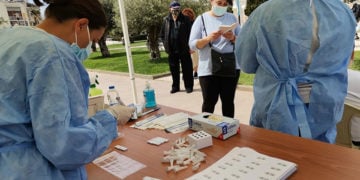 (Φωτ.: ΑΠΕ-ΜΠΕ / Ευάγγελος Μπουγιώτης)