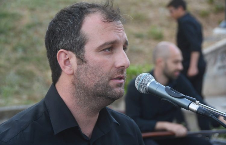 Ο Αλέξης Στεφανίδης στην εκδήλωση «Η Πόλις Εάλω», στις 29 Μαΐου 2021, στους Κήπους του Πασά, στην εκδήλωση της αντιδημαρχίας κοινωνικής πολιτικής του Δήμου Θεσσαλονίκης (φωτ.: Φίλιππος Φασούλας)