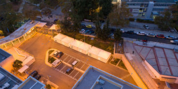 Το νοσοκομείο ΑΧΕΠΑ από φωτογραφία drone (φωτ.: ΑΠΕ-ΜΠΕ/ Νίκος Αρβανιτίδης)