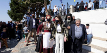 Η σημερινή εκδήλωση (φωτ.: ΑΠΕ-ΜΠΕ/ Επιτροπή «Ελλάδα 2021»)