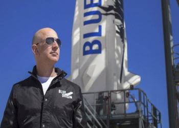 (Φωτ.: EPA/ Blue Origin Handout)
