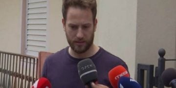 Στιγμιότυπο από δηλώσεις που είχε κάνει ο 32χρονος μετά τη δολοφονία της 20χρονης συζύγου του
