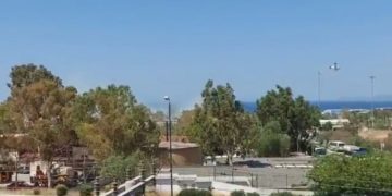 Εικόνα από το παλαιό αεροδρόμιο, σήμερα το μεσημέρι (πηγή: twitter)