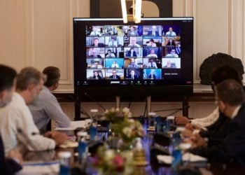 Από τη συνεδρίαση του υπουργικού συμβουλίου όπου παρουσιάστηκαν το νομοσχέδιο με τις τροποποιήσεις του Ποινικού Κώδικα. (φωτ.: ΑΠΕ-ΜΠΕ / Δημήτρης Παπαμήτσος)