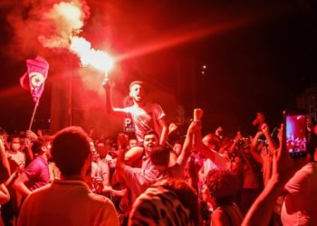 Διαδηλώσεις στην Τυνησία (φωτ.: EPA / STR)