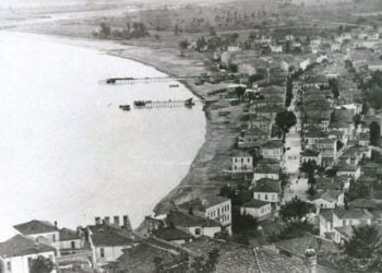 Άποψη των Κοτυώρων από το Μποζ Τεπέ, στις αρχές του 20ού αιώνα (φωτ.: ORDUCU)