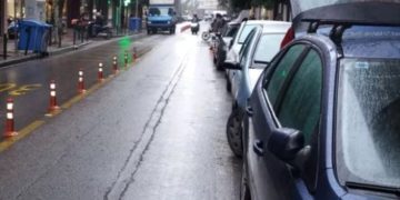 Άποψη της Μητροπόλεως στη Θεσσαλονίκη, σήμερα μετά την πρωινή βροχή (φωτ: Χ. Ιωαννίδης)