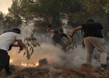 Τατόι, 6 Αυγούστου (EPA/ Kostas Tsironis)