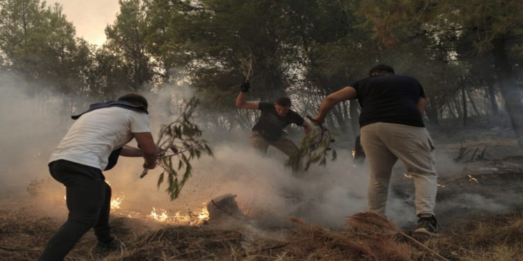 Τατόι, 6 Αυγούστου (EPA/ Kostas Tsironis)
