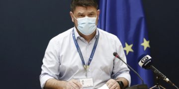 O υφυπουργός Πολιτικής Προστασίας και Διαχείρισης Κρίσεων Νίκος Χαρδαλιάς (φωτ.; ΑΠΕ-ΜΠΕ/ Αλέξανδρος Βλάχος)