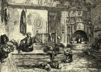 Καφενείο στα οθωμανικά χρόνια (πηγή: Kahve.com)