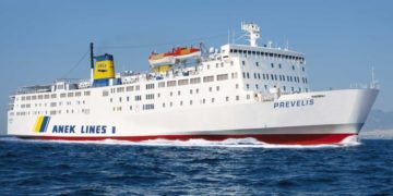 Το πλοίο «ΠΡΕΒΕΛΗΣ» της ANEK Lines (πηγή: anek.gr)