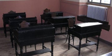 Στο εσωτερικό της Θεολογικής Σχολής της Χάλκης (φωτ.: Θωμαΐς Κιζιρίδου)