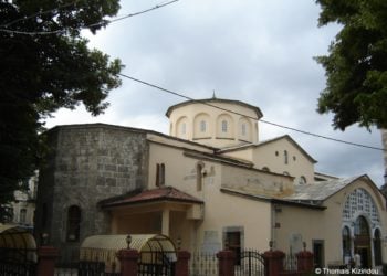 Η Παναγία Χρυσοκέφαλος, σήμερα Ortahisar-Fatih Buyuk Camii (φωτ.: Θ. Κιζιρίδου)