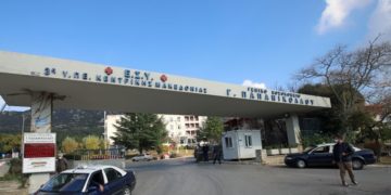 Το εξωτερικό του νοσοκομείου «Παπανικολάου» στη Θεσσαλονίκη (φωτ.: EUROKINISSI / Γιώργος Κωνσταντινίδης)