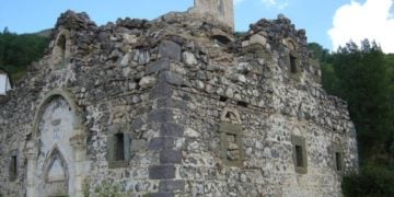 Η εκκλησία του Αγίου Θεοδώρου στην ενορία Κουρτάντων στο Σταυρίν (φωτ.: Θ. Κιζιρίδου)