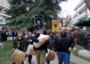 Στιγμιότυπο από το δρώμενο, το 2019 (φωτ.: Facebook/Ένωση Ποντίων Καλαμαριάς)