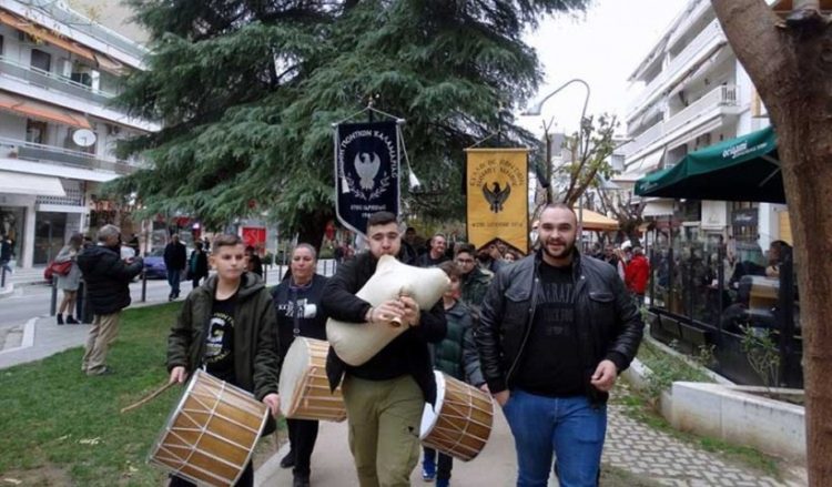 Στιγμιότυπο από το δρώμενο, το 2019 (φωτ.: Facebook/Ένωση Ποντίων Καλαμαριάς)